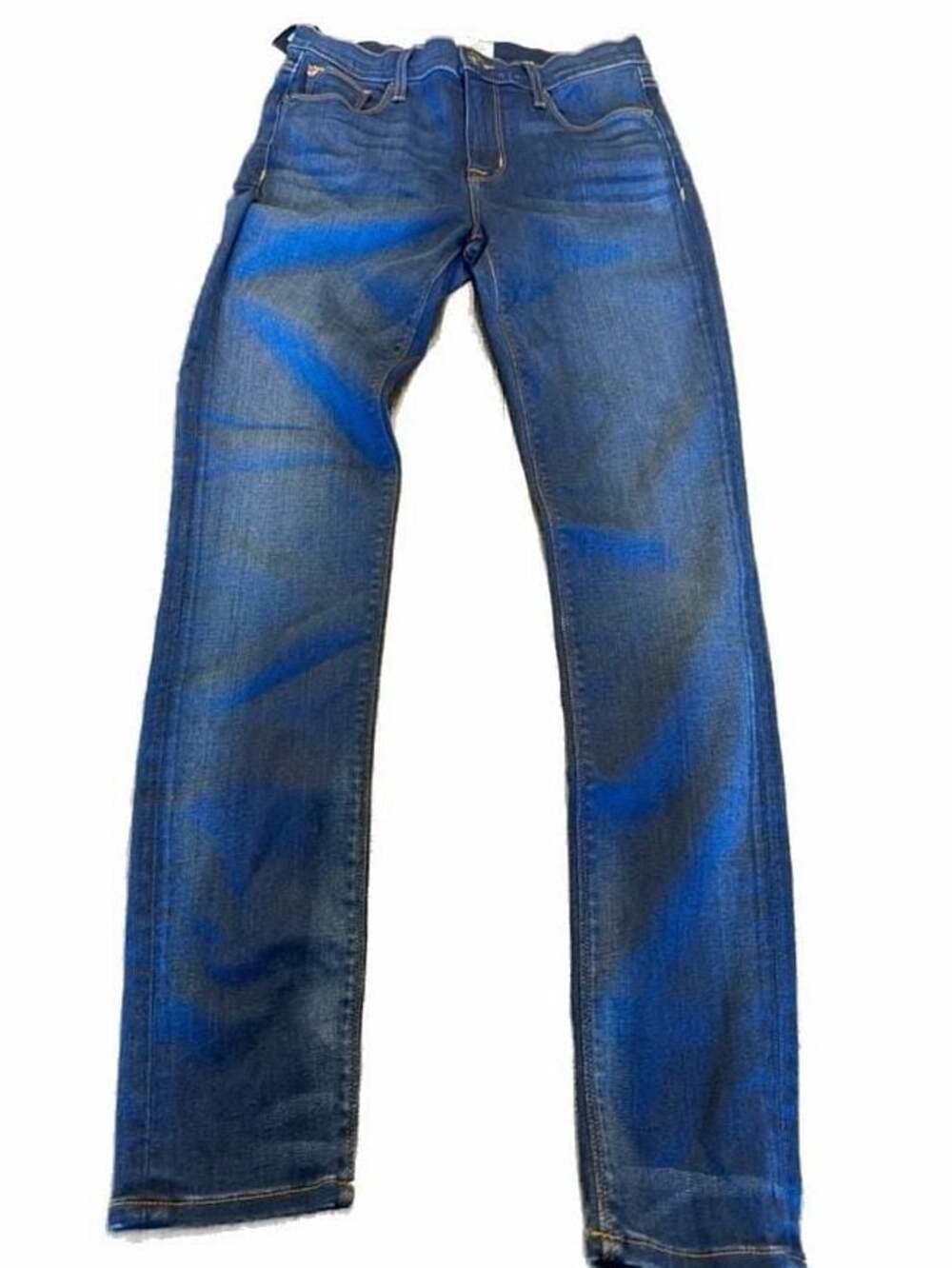 Hudson Nico Midrise Super Skinny Elysian Denim Jeans Size 28